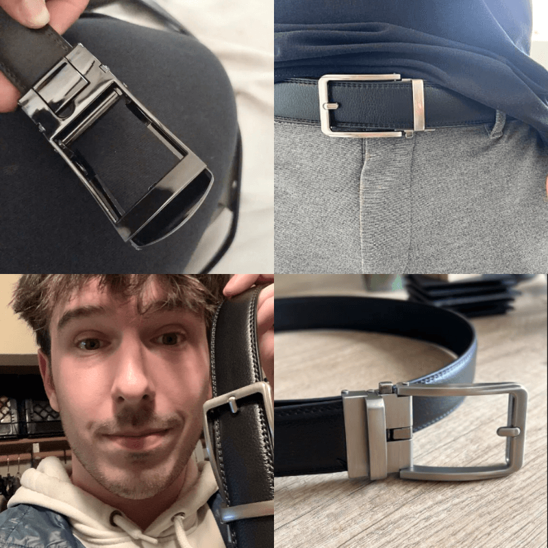 V&O™ - Leather Ratchet Belt